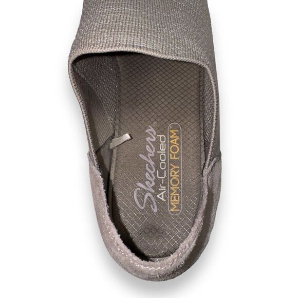 Skechers Cleo Prep Step Slip-on Casual Flats Taupe 158192 Women's 9.5 - Picture 9 of 11